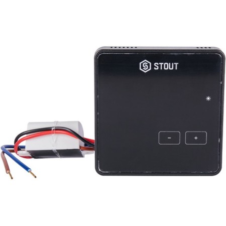 Wireless indoor regulator R-8z Stout Ste-0101-008004, black-2
