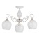 Lucy chandelier 3x60W E27 Antique bronze 60x60x29cm