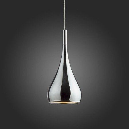 Suspension lamp ST LUCE. SL874.113.01. GoCce. 1x40 W, E27, 16x16x35 cm, chromium color-2