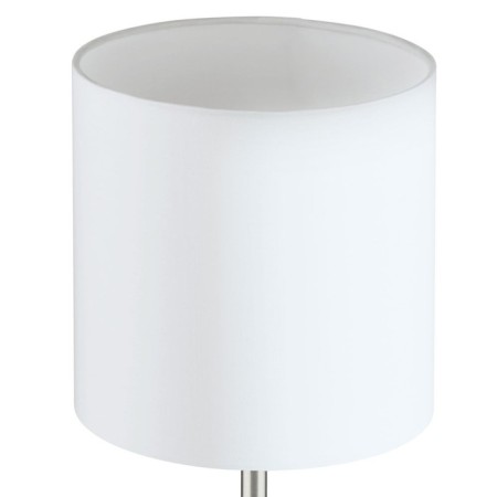 Passteri 1x60W table lamp E27, Nickel, white 18x18x40 cm-3
