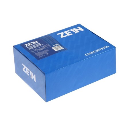 Bath mixer Zein Z2080CR, 40 mm cartridge, with shower set, brass, chrome-12
