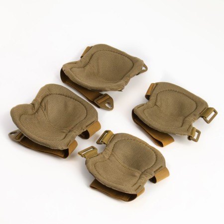 Elimination Game set, 2 knee pads, 2 bunks, khaki-2