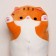 Soft toy "Kit" with a blanket, 65 cm, red color
