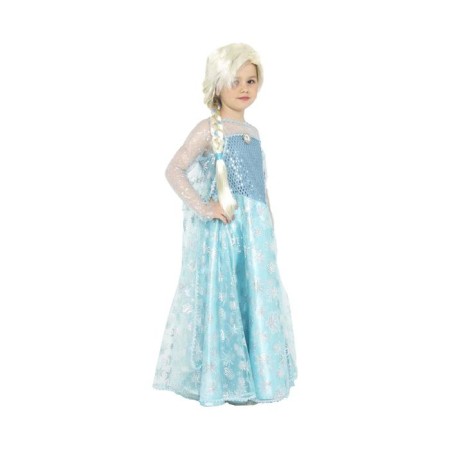 Elsa carnival costume, textiles, size 28, height 110 cm-1