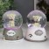 Souvenir Polystone Water Ball Light "Bear with a scarf on the neck" mix d = 6.5 cm 9x7x7 cm