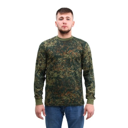 A long sleeve T -shirt, hack, camouflage, pixel, cotton, p. 48, height 176 cm