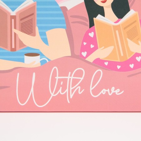 Gift package, packaging, "with love", 30 x 20 x 10 cm-4