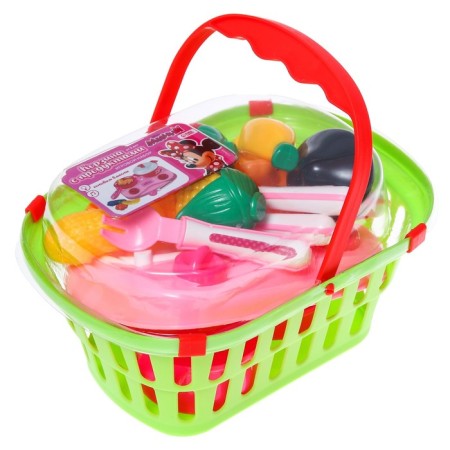 Game set "Basket with products", Minnie Mouse-1