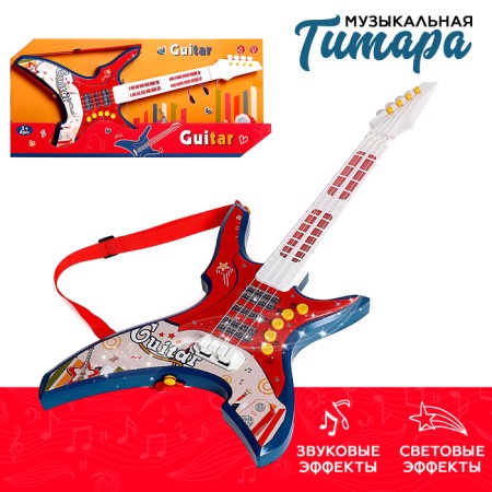 Musical toy-gitara "Cool rocker", sound effects
