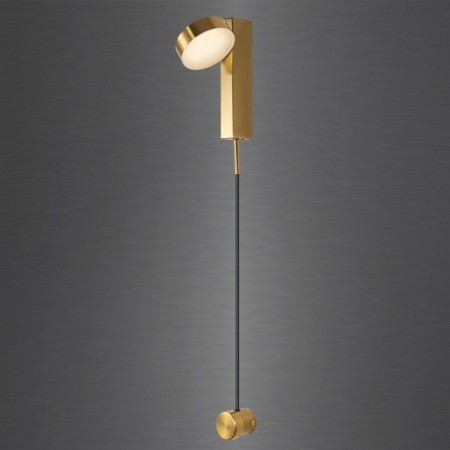 Wall lamp Arte Lamp Mirach A2142AP-10PB, LED, 10 W, 15x15x72 cm, 500 lm, copper-3