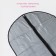 Close for clothing Dolyana, 60 × 90 cm, PEVA, Gray color