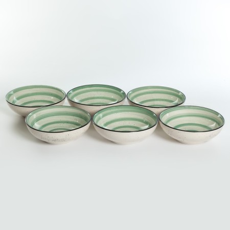 A set of deep plates of Elrington “Airgraph. Pistachio breeze ", 18 cm, 750 ml, 6 pcs-3