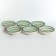 A set of deep plates of Elrington “Airgraph. Pistachio breeze ", 18 cm, 750 ml, 6 pcs