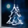 Garland “fringe” 2.4 × 0.9 m with nozzles “Christmas tree”, IP20, transparent thread, 138 LED, white glow, 8 modes, 220 V
