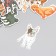 Stickers for "Dog" Creativity Set 50 pcs 4x8 cm