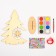 Wood painting "New Year! Christmas tree ", New Year's set for creativity