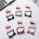 Hair gum "Milada" Heart, 5 cm, mix