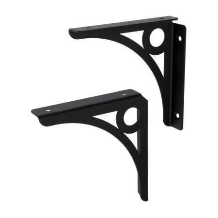 Decor bracket, 145x145, 2 pcs, black color