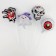 Foil ball 12 “Halloween”, set 4 pcs.