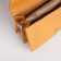 Women's bag Textura, messenger, small size, mustard color