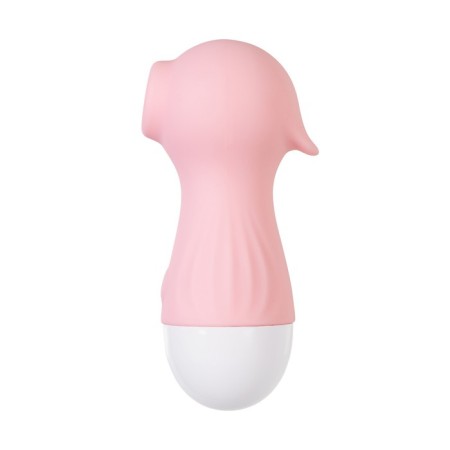 Vacuum-wave stimulator Flovetta ixora, 9.8 cm, silicone, pink color-5