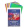 Foamiran color A4 "Devente" 10 colors x 10 sheets, thickness 5 mm, plastic bag with euro suspension