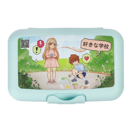 Ланч-бокс Lalababy Follow Me Anime School, 700 мл-3