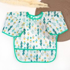 Badion with sleeves and a cactus pocket, shirt, 0-2 years old (sleeve 34cm, chest 43*36cm)