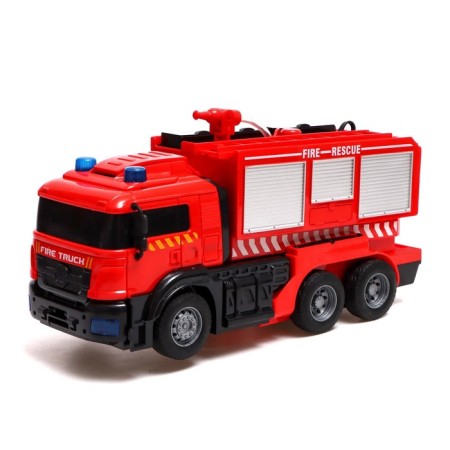 Robot radio -controlled "fire machine", transforms, light and sound effects-1