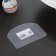 Confectionery spatula for alignment made of plexiglass, 10 × 13 × 0.1 cm, the color is transparent