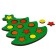 New Year's mosaic "New Year! Elegant Christmas tree ”, 17 × 12.5 × 2 cm, circle: 1.8 cm, star: 2.4 cm