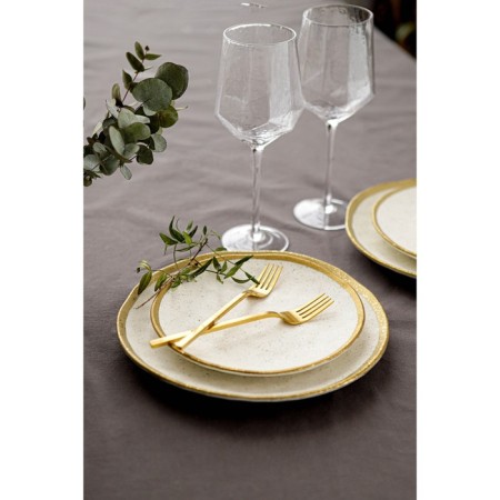 Porcelain dining porcelain Magistro poursephona, d = 27 cm, beige color-6