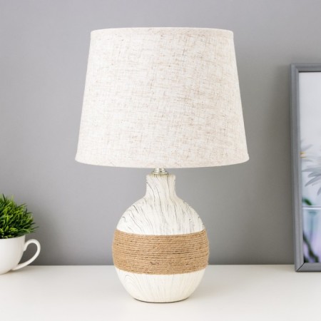 Table lamp with a lampshade "Shipbag -gray" E14 23x23x34 cm