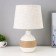 Table lamp with a lampshade "Shipbag -gray" E14 23x23x34 cm