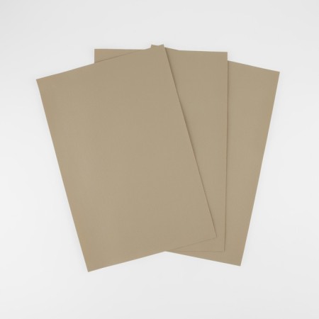 Artificial leather, 20 × 30 cm, 0.5 mm, 3 pcs, beige color-2