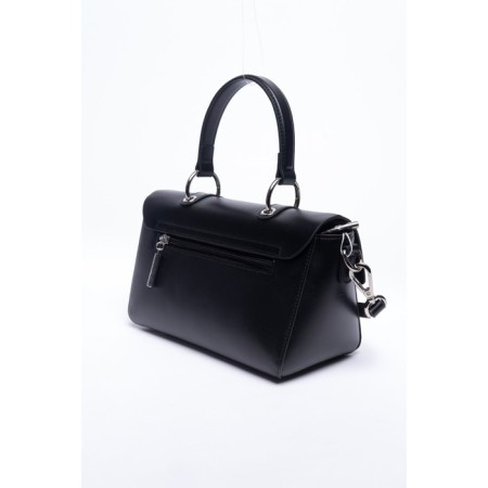 Bag women, genuine leather, Ludor black, 24x11x15 cm-3