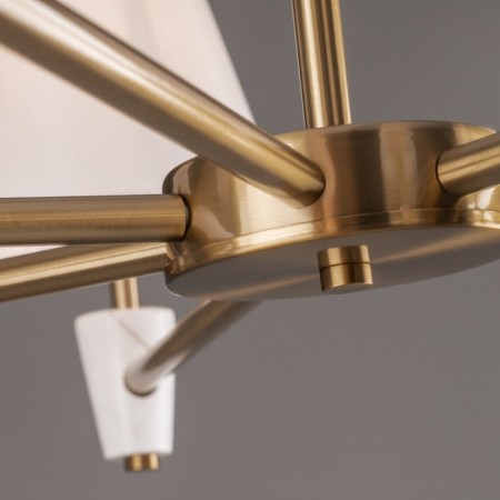 Freya FR5371CL-07BS Pietra ceiling lamp, 840x840x580 mm, E14, 7x40W, brass color-9