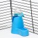 A complex for rodents with a feeder and a drinker of 60 ml, blue
