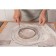The form perforated for baking is the “Circle”, d = 15 cm, the color is silver