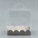 Confectionery box, chest, packaging, “marble”, 11 x 11 x 11 cm