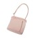 Female bag, artificial leather, pink 20x10x20 cm