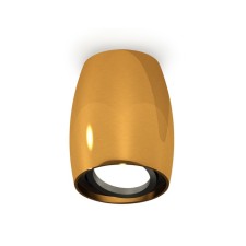 Turning lamp Ambrella Light, XS1125002, MR16 GU5.3 LED 10 W, color is yellow gold, black
