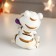 Piggy bank Polystone "Cream Tiger - Musician" MIX 11.5x7x8.5 cm