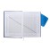 Leduced Diary, 205x150 mm 168 sheets, leatherette, block 70 g/m2, lies, magnetic refuge, blue
