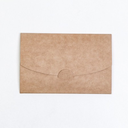 Envenue for certificate with embossing "with all the heart", craft 10.5 x 7-2