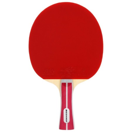 Boshika Advanced 2*table tennis racket, for lovers, Double Fish 815 1.5 mm lining, conical handle-2