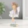 Polystone souvenir "Baby in white with wings" 8.5x5x13 cm