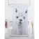 Bath curtains with Joy Home Alpaca rings, 180x200 cm