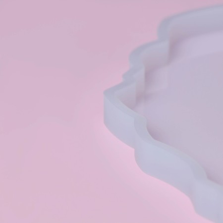 Silicone Mold Dolyana "Estel", D = 26 cm-3