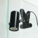 Terrarium lamp, with built -in manual regulator of brightness and light switch
